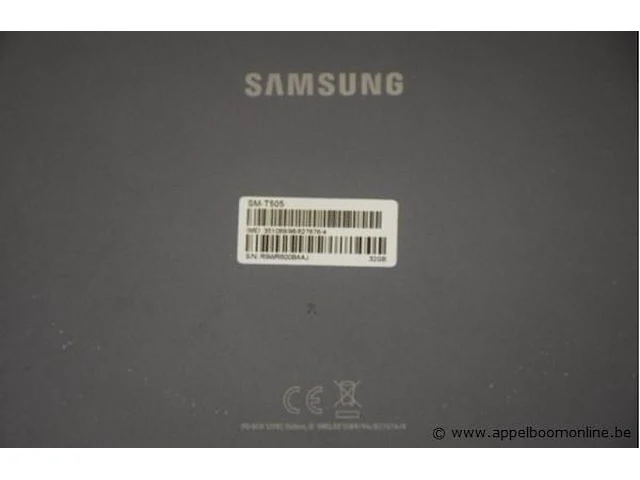 Tablet pc samsung, sm-t505, zonder kabels, werking niet gekend - afbeelding 2 van  2