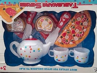 Tableware series koffie set met pizza