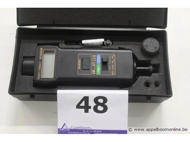 Tachometer dt-2236 - afbeelding 1 van  2