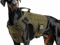 Tactisch hondenharnas large kaki - afbeelding 1 van  4