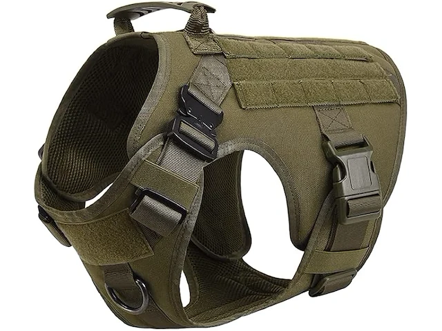 Tactisch hondenharnas large kaki - afbeelding 2 van  4