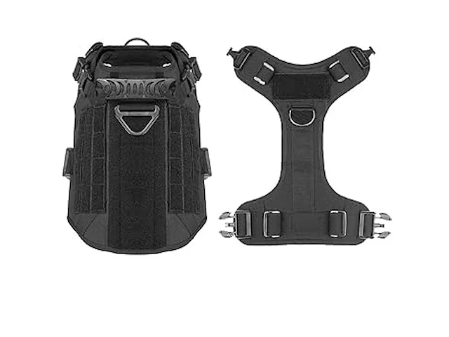 Tactisch hondenharnas xl zwart - afbeelding 3 van  4