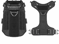Tactisch hondenharnas xl zwart - afbeelding 3 van  4