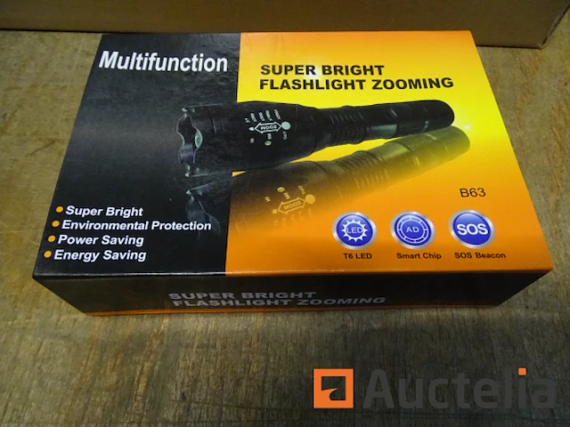 Tactische draagbare lamp + cob - afbeelding 5 van  6