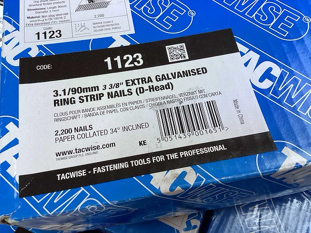 Tacwise - d nagel 90 mm strip gegalvaniseerd - afbeelding 3 van  5