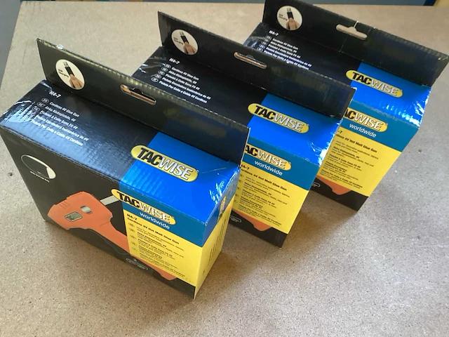 Tacwise h4-7 lijmpistool oplaadbaar (3x) - afbeelding 1 van  5