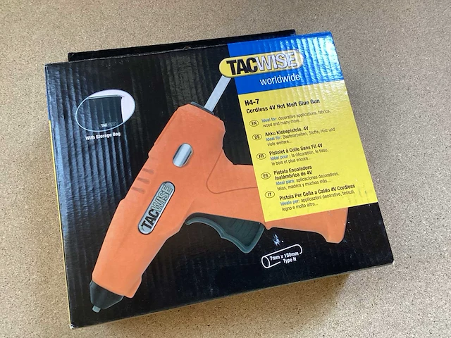 Tacwise h4-7 lijmpistool oplaadbaar (3x) - afbeelding 2 van  5