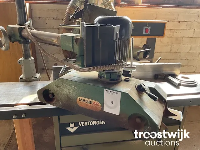 Tafel- en spilfreesmachine - afbeelding 7 van  8