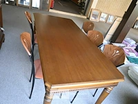 Tafel + 5 stoelen - afbeelding 1 van  2