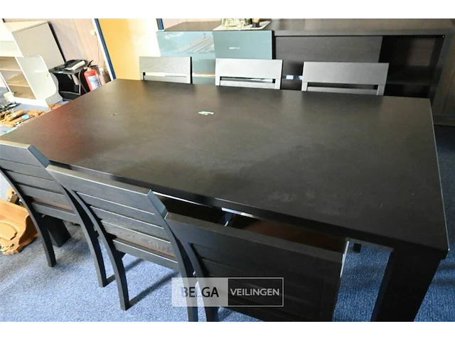 Tafel + 6 stoelen - afbeelding 3 van  3