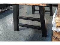 Tafel achelos-220 in massief mango - afbeelding 1 van  2