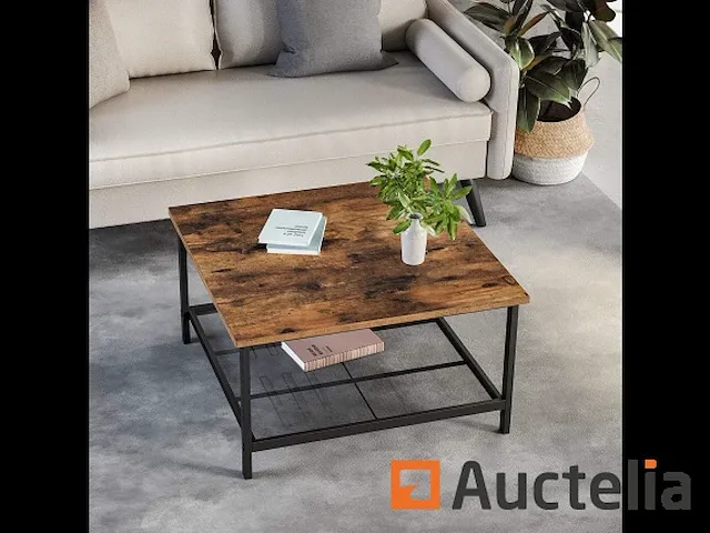 Tafel bas, salon tafel - industrial style - afbeelding 3 van  6