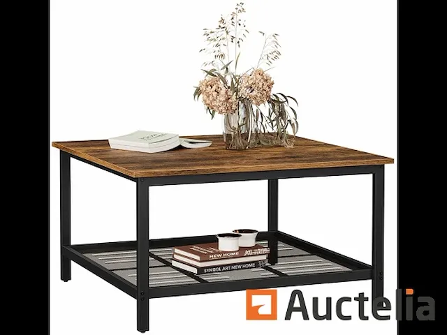Tafel bas, salon tafel - industrial style - afbeelding 4 van  6