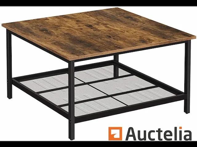 Tafel bas, salon tafel - industrial style - afbeelding 6 van  6