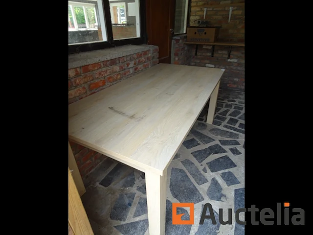 Tafel ceruse eiken uiterlijk - afbeelding 4 van  4