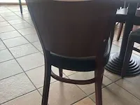 Tafel compleet met 4 stoelen - afbeelding 3 van  4