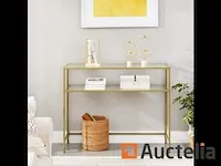 Tafel console, ingang tafel, gouden sofa einde - afbeelding 8 van  9