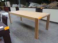 Tafel eik, poten massief