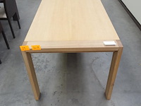 Tafel eik, poten massief - afbeelding 2 van  3