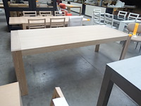 Tafel eik, poten massief - afbeelding 1 van  3