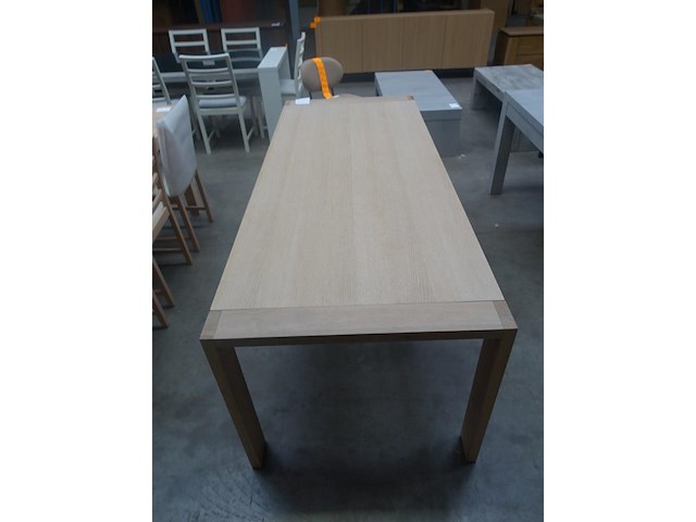 Tafel eik, poten massief - afbeelding 3 van  3