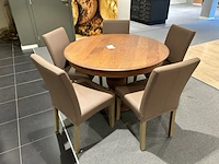 Tafel en 5 stoelen - afbeelding 1 van  8