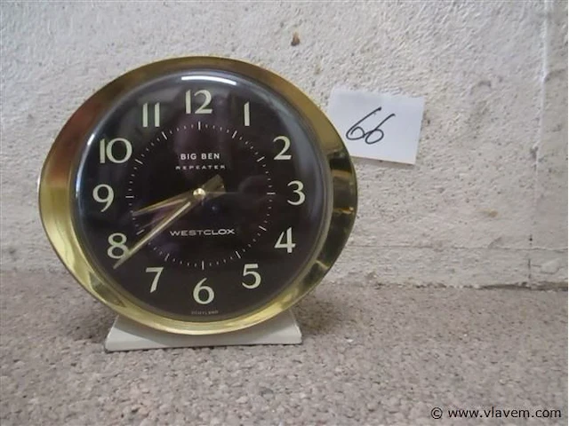 Tafel klok - afbeelding 1 van  3