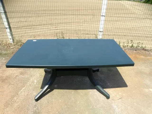 Tafel kunststof groen - afbeelding 2 van  3