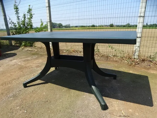 Tafel kunststof groen - afbeelding 3 van  3