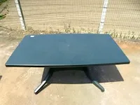 Tafel kunststof groen - afbeelding 2 van  4