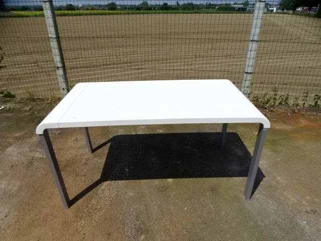Tafel kunststof wit - afbeelding 2 van  3