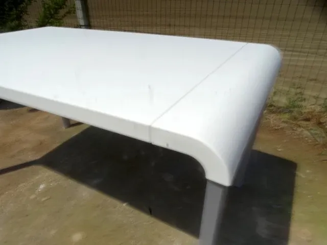 Tafel kunststof wit - afbeelding 3 van  3