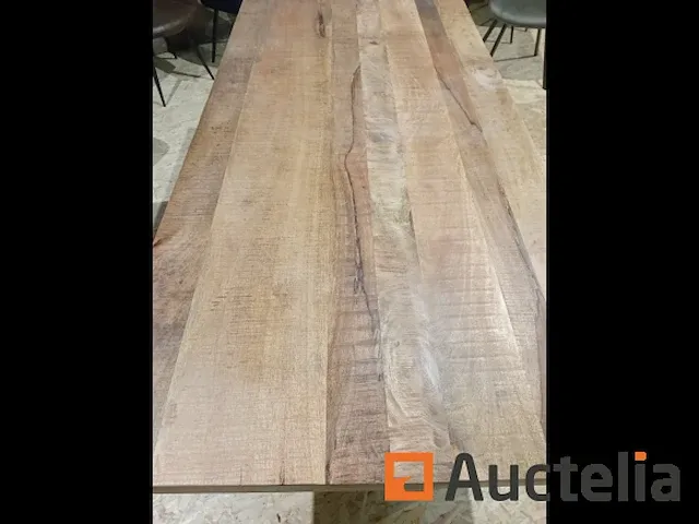 Tafel massieve mangoboom 200cmx100cm nieuw - afbeelding 5 van  6