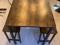 Tafel met 2 bankjes - afbeelding 1 van  3