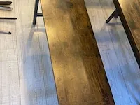Tafel met 2 bankjes - afbeelding 2 van  3