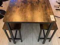 Tafel met 2 bankjes - afbeelding 2 van  3