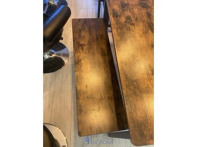 Tafel met 2 bankjes - afbeelding 3 van  3