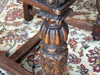 Tafel met 6 stoelen / uitschuifbaar - afbeelding 2 van  20