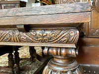 Tafel met 6 stoelen / uitschuifbaar - afbeelding 16 van  20