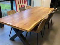 Tafel met 6 stoelen - afbeelding 1 van  6