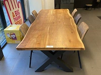 Tafel met 6 stoelen - afbeelding 2 van  6