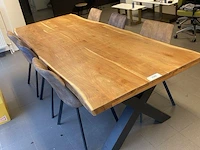 Tafel met 6 stoelen - afbeelding 3 van  6