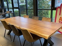 Tafel met 6 stoelen - afbeelding 4 van  6
