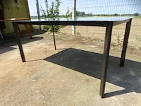 Tafel met glazenblad - afbeelding 3 van  3
