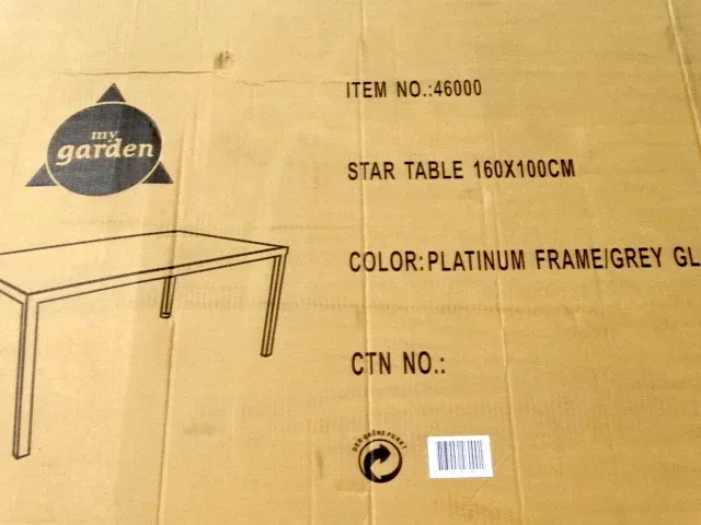 Tafel met glazenblad - afbeelding 2 van  4