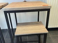Tafel met zitje - afbeelding 1 van  3