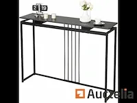 Tafel meubilair zwarte invoerconsole - afbeelding 1 van  9