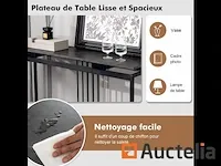 Tafel meubilair zwarte invoerconsole - afbeelding 4 van  9