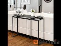 Tafel meubilair zwarte invoerconsole - afbeelding 8 van  9