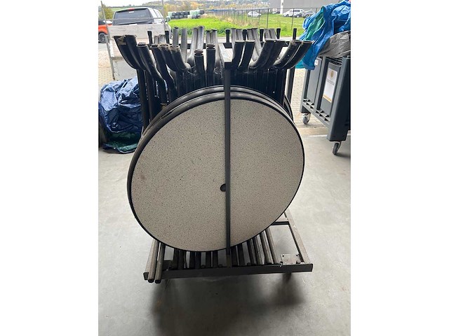 Tafel rond 85cm (8x) - afbeelding 1 van  1